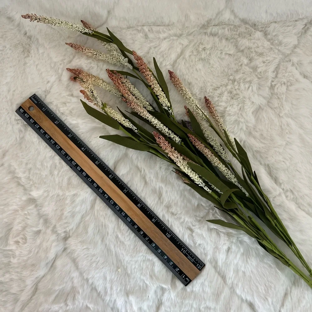 Hobby Lobby Faux Floral Stems Red Rose Burgundy Greenery Fall Wedding Decor